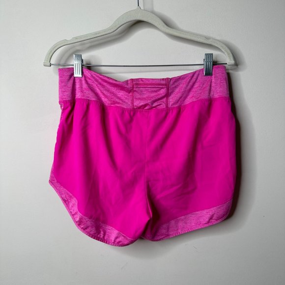 Champion Pink Lined Running Shorts Women's Medium - Picture 3 of 5